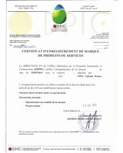 Änderung Markeninhaber (Rechtsnachfolge) Dschibuti