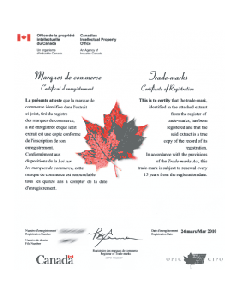 Änderung Adresse Markeninhaber Kanada