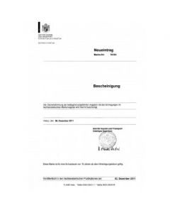 Änderung Adresse Markeninhaber Liechtenstein