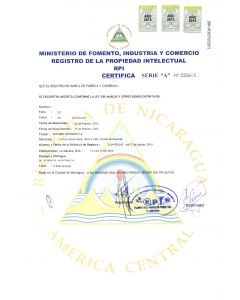 Änderung Markeninhaber (Rechtsnachfolge) Nicaragua